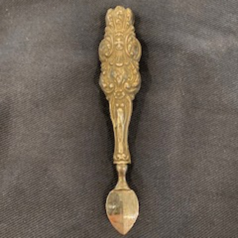 Cheese Cleaver/Chisel silver plated - Picture 3 of 3